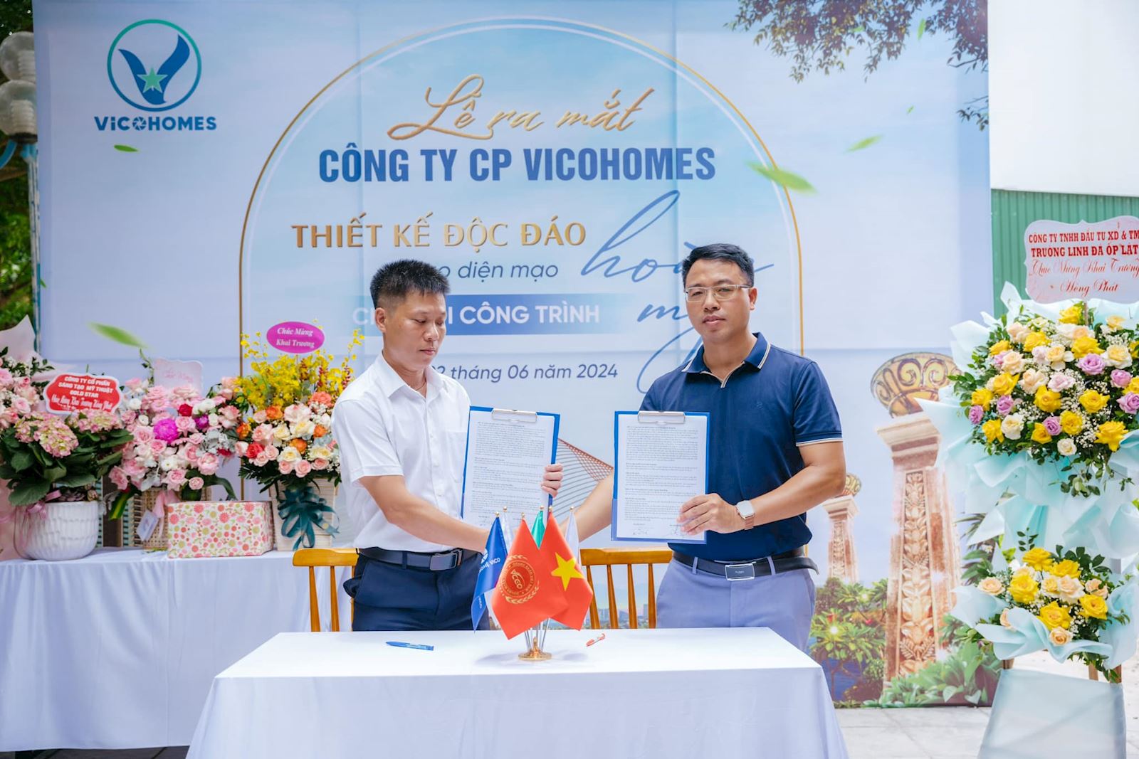 Khai trương Văn phòng Vicohomes tại Hòa Bình