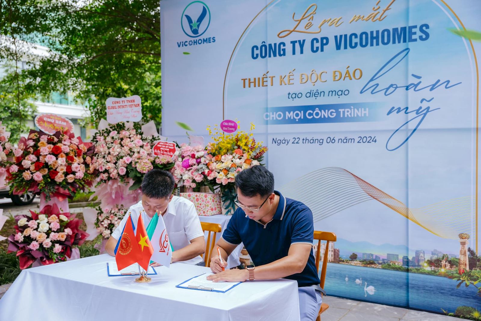 Khai trương Văn phòng Vicohomes tại Hòa Bình