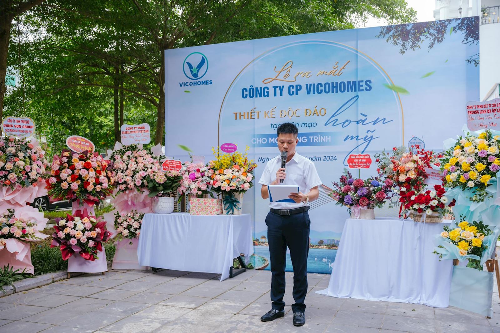 Khai trương Văn phòng Vicohomes tại Hòa Bình