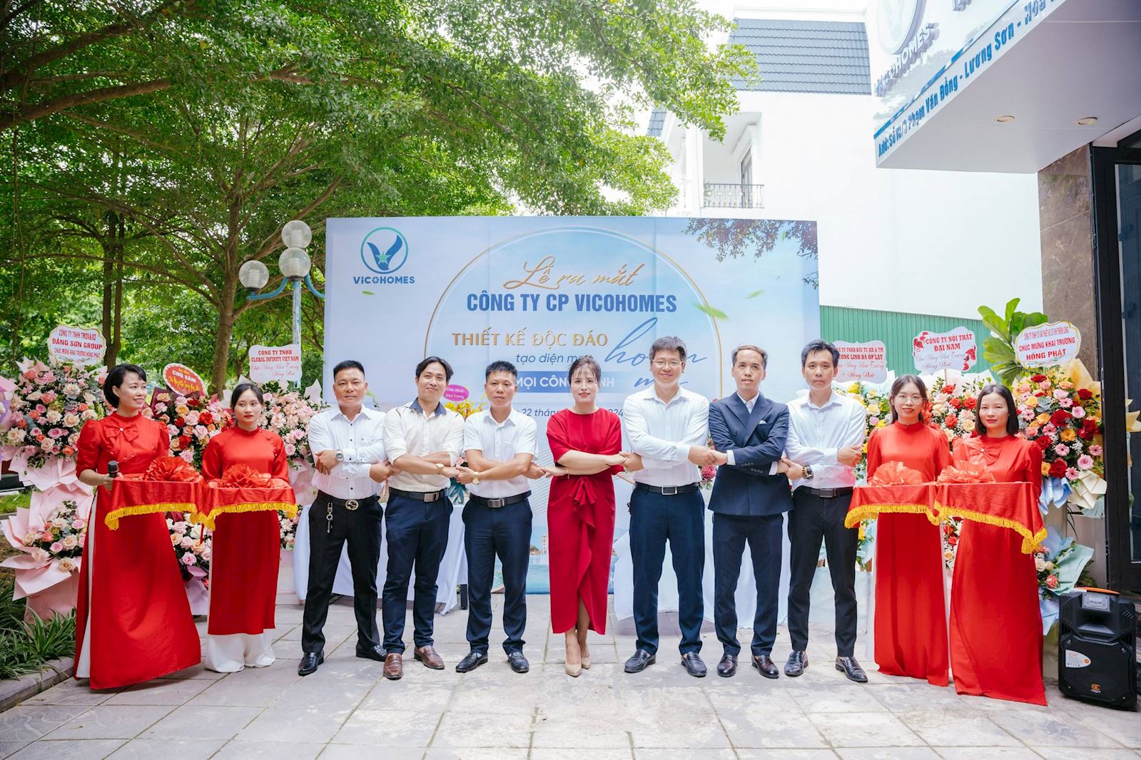 Khai trương Văn phòng Vicohomes tại Hòa Bình