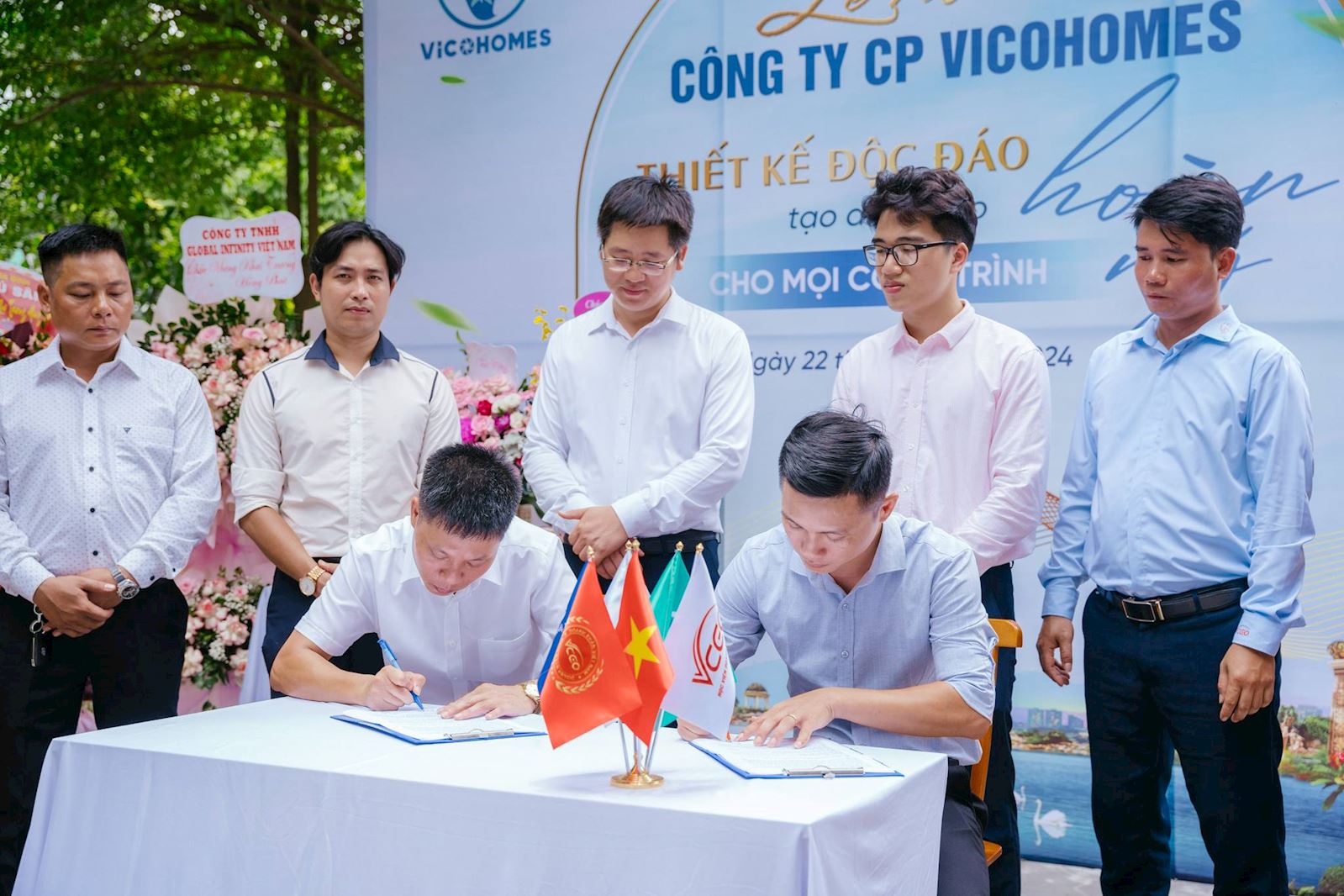 Khai trương Văn phòng Vicohomes tại Hòa Bình