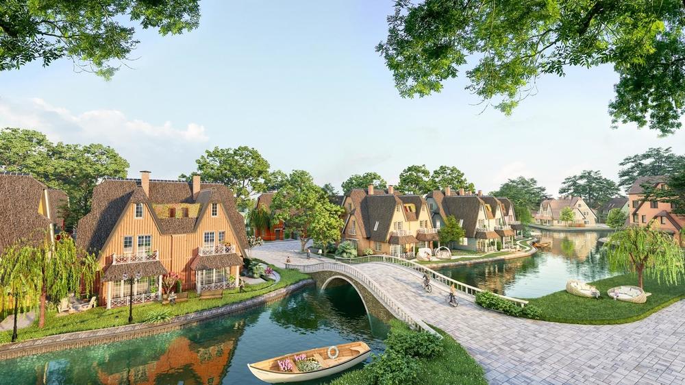 Biệt thự song lập Làng Hà Lan Ecopark