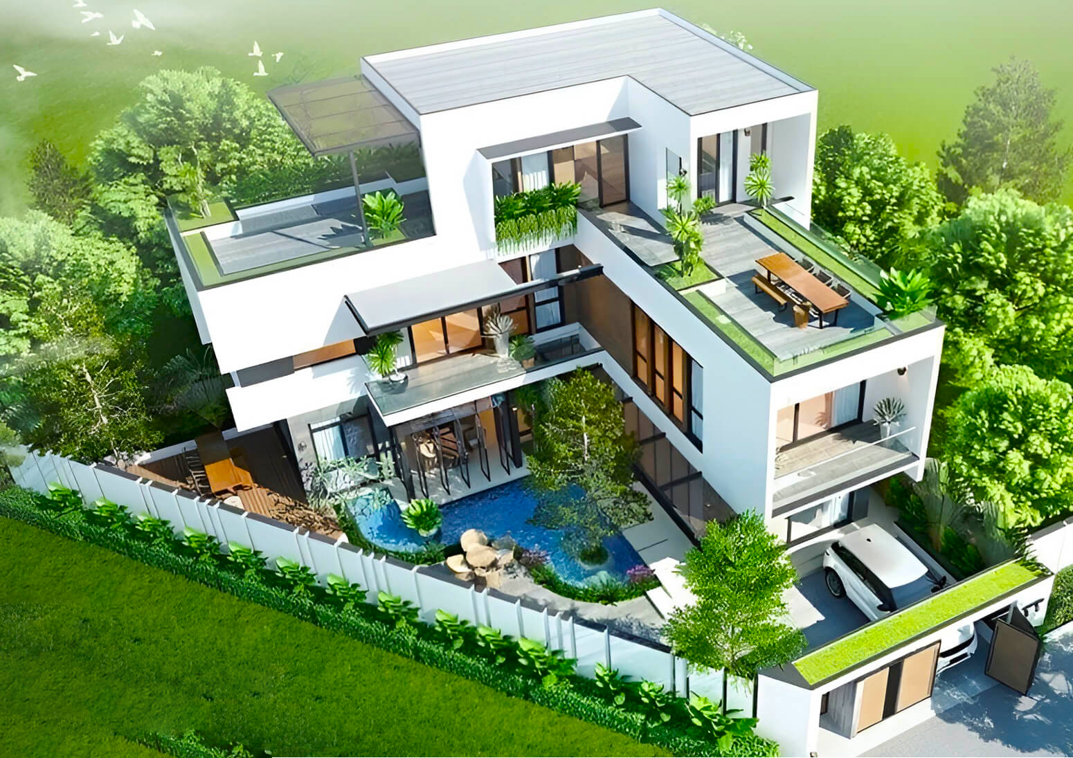 Gợi ý phong cách nội thất phù hợp cho biệt thự nhiều thế hệ