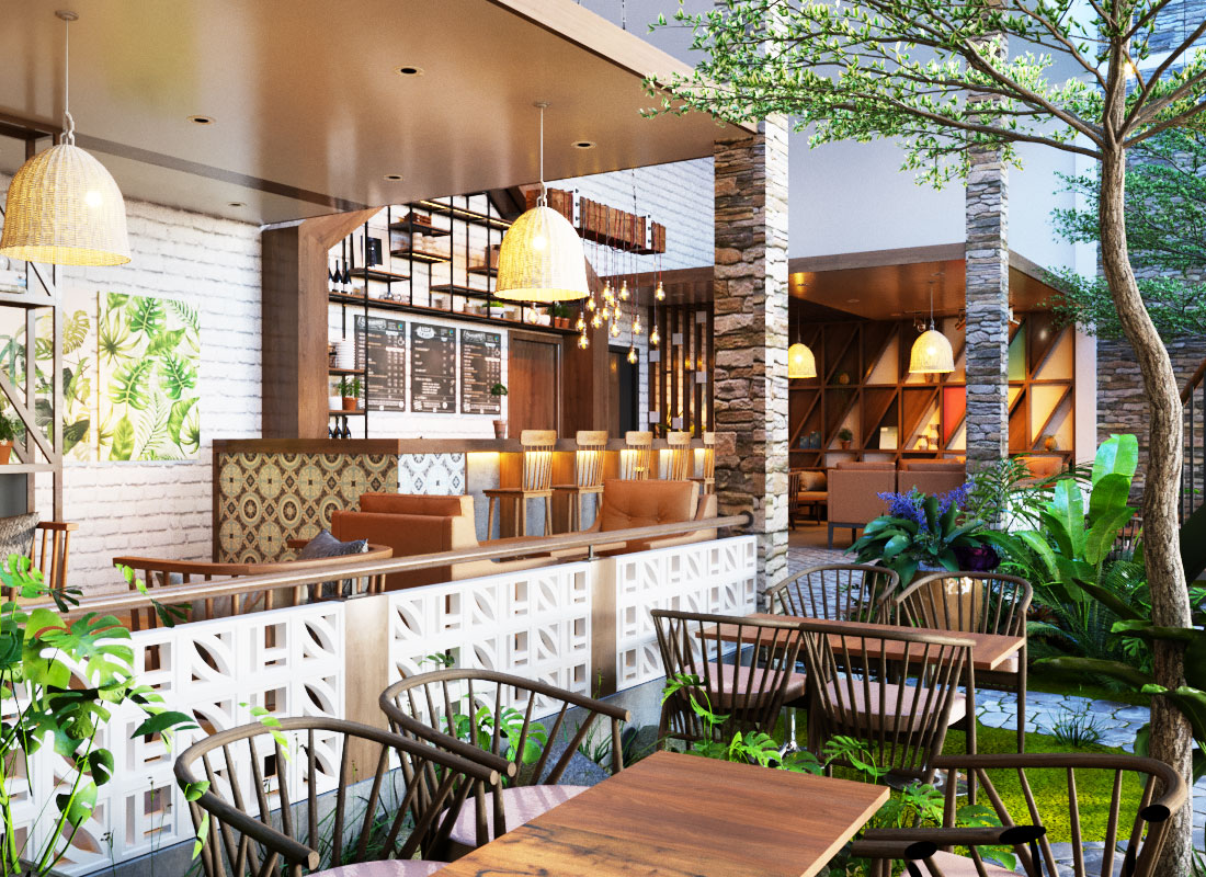 Quán cafe tông trầm, không gian lý tưởng để “sống ảo”