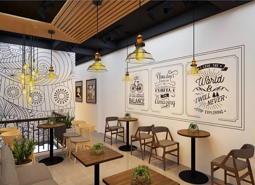 Quán cafe tông trầm, không gian lý tưởng để “sống ảo”
