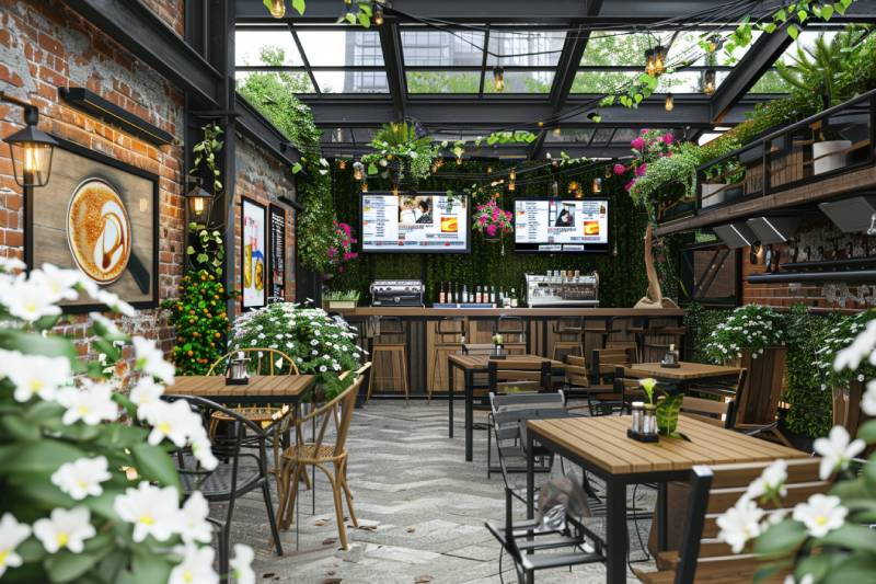 Cách bài trí quán cafe nhỏ mà vẫn có chỗ check-in đẹp mắt