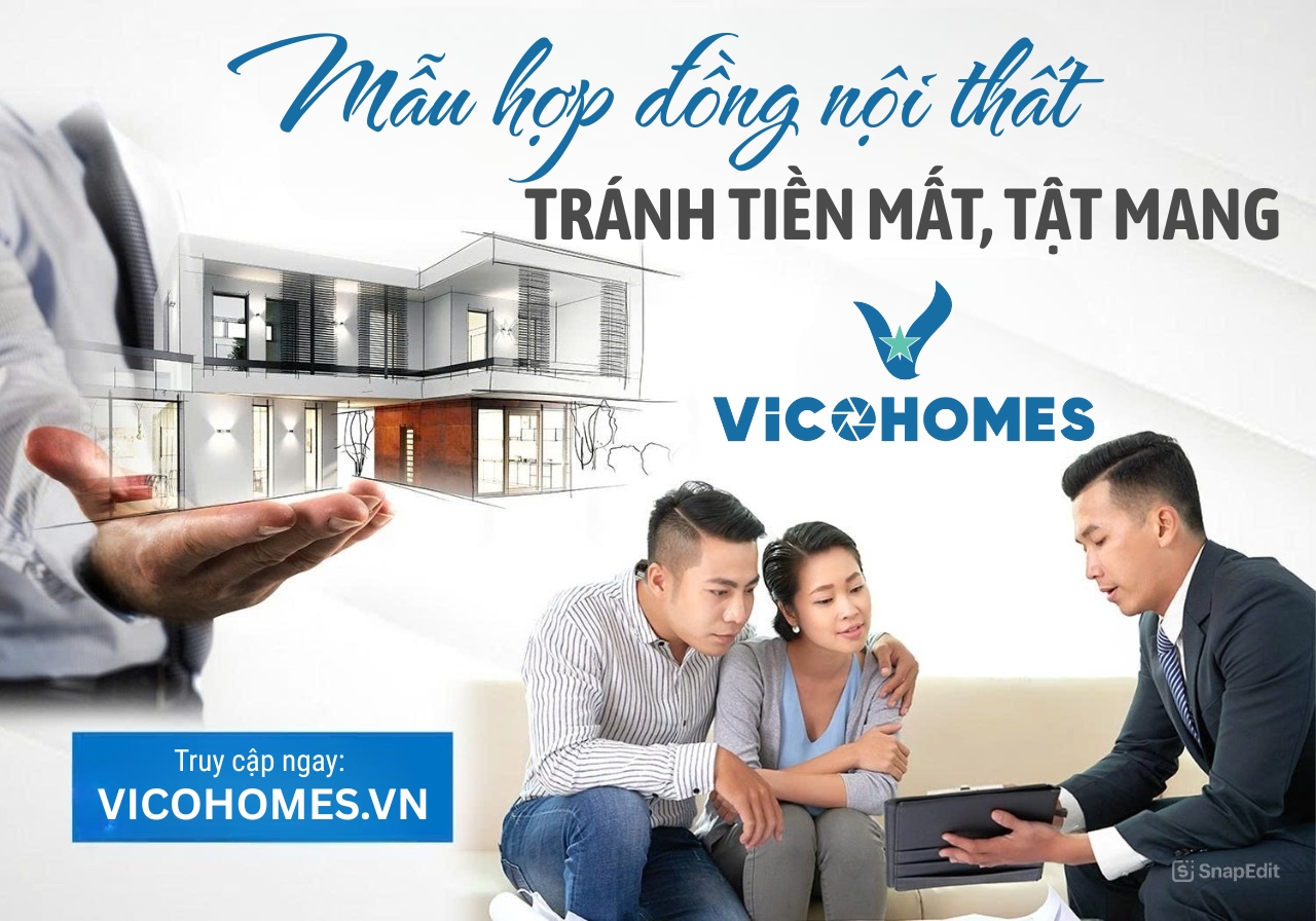 Mẫu hợp đồng nội thất giúp bạn không “tiền mất, tật mang”