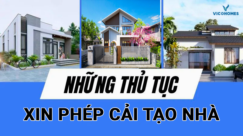 Khi cải tạo nhà, có cần xin phép không và thủ tục ra sao?