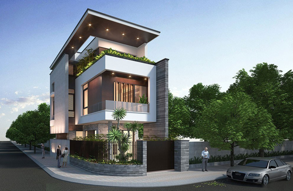 Nhà phố 2 mặt tiền