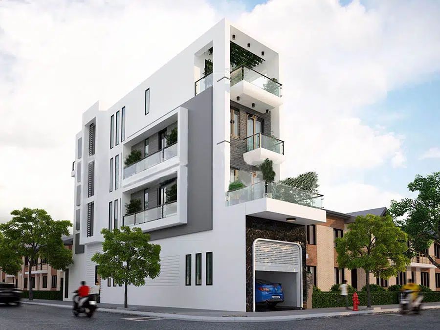 Thiết kế nhà phố 5x20 tầng lửng kinh doanh đẹp, tiện nghi, sinh lời