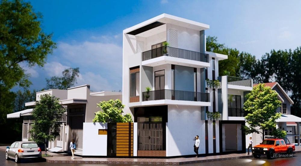 Thiết kế nhà phố 5x20 tầng lửng kinh doanh đẹp, tiện nghi, sinh lời