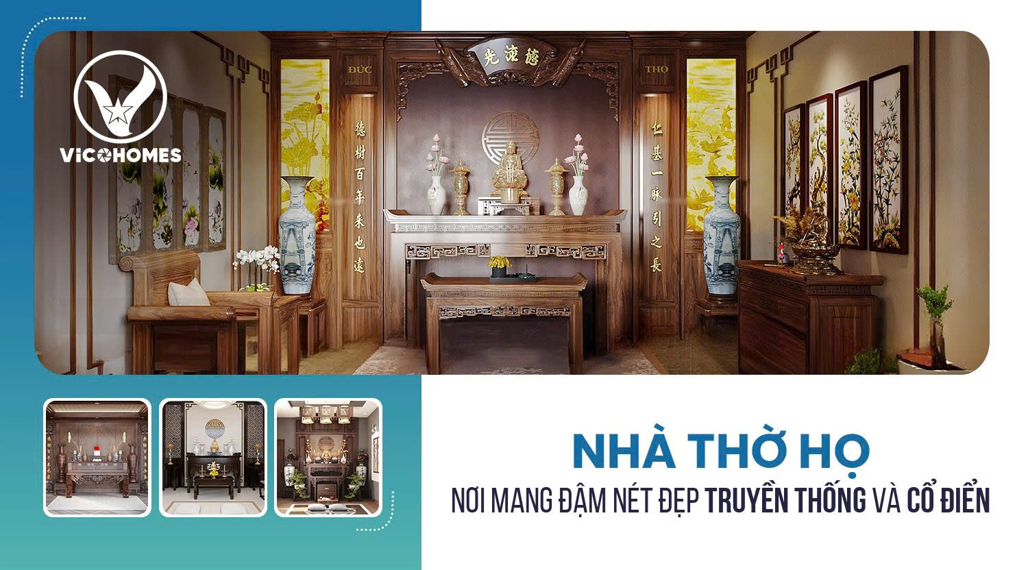 Đơn vị thi công nhà thờ họ – nhà từ đường uy tín hàng đầu Việt Nam