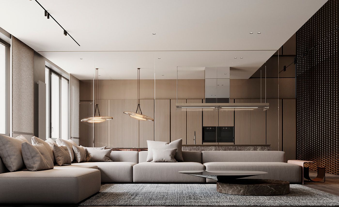 Thiết kế nội thất biệt thự mini hiện đại, sang trọng giúp tối ưu diện tích