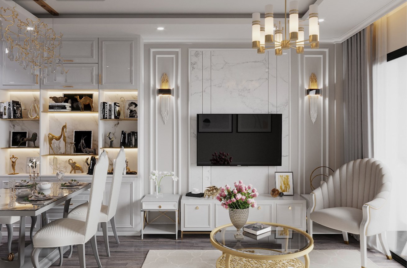 Gợi ý bố trí nội thất thông minh cho chung cư 70m²