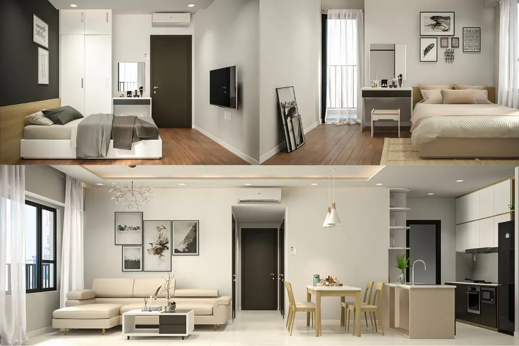 Gợi ý bố trí nội thất thông minh cho chung cư 70m²