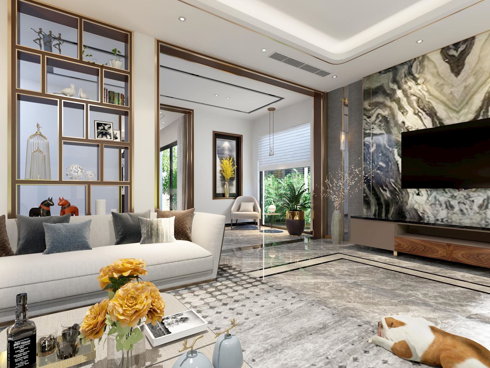 Thiết kế nội thất biệt thự mini hiện đại, sang trọng giúp tối ưu diện tích