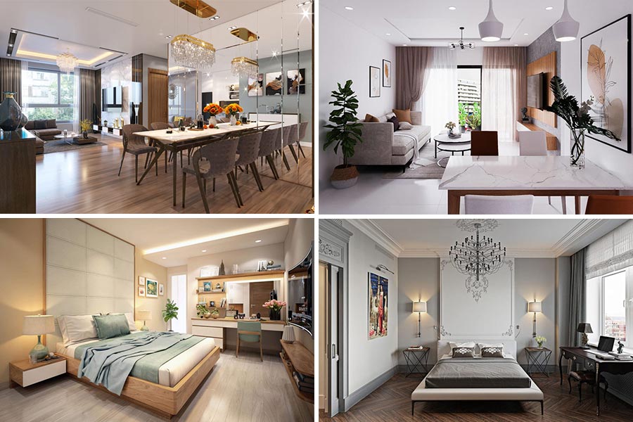 Gợi ý bố trí nội thất thông minh cho chung cư 70m²