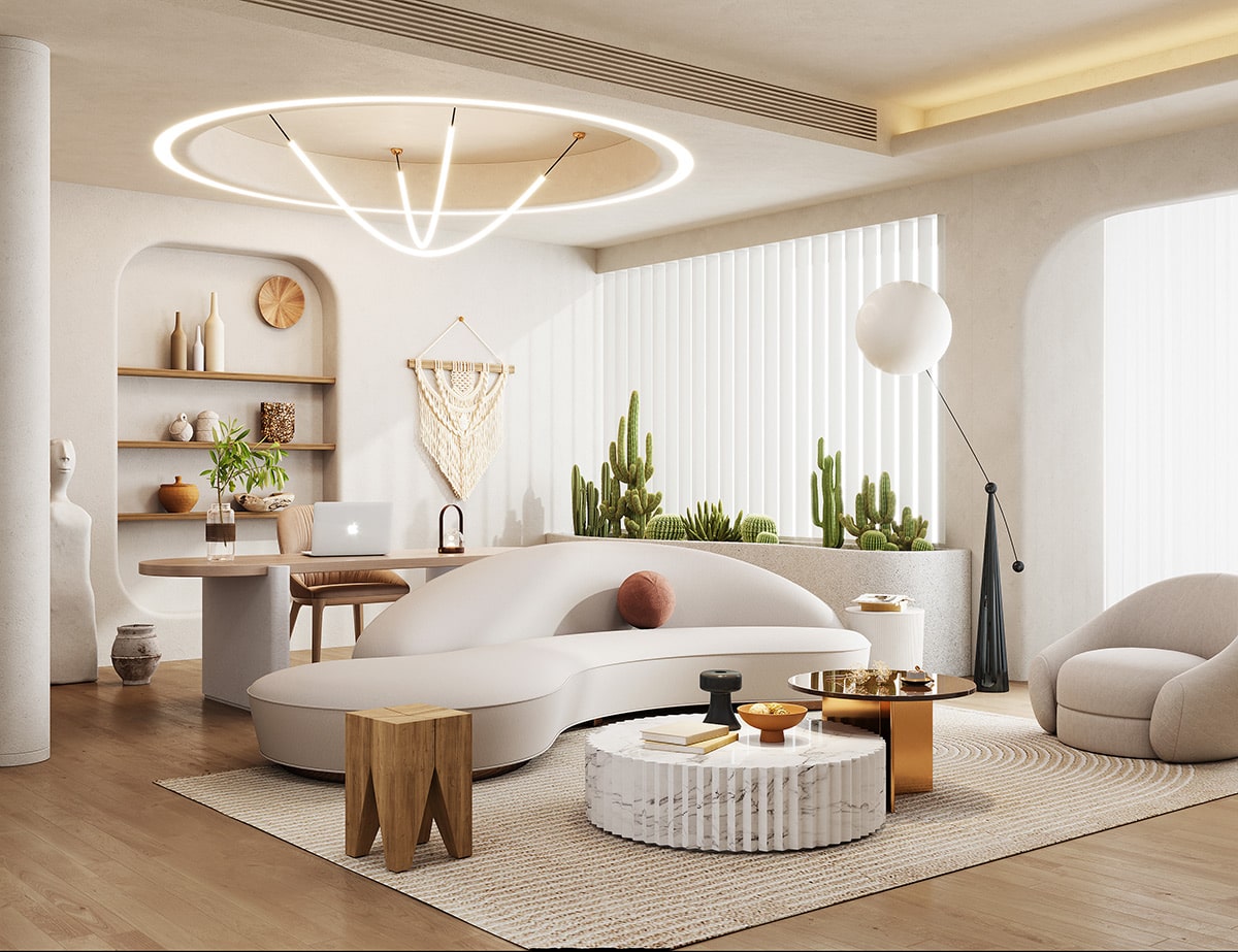 Gợi ý bố trí nội thất thông minh cho chung cư 70m²