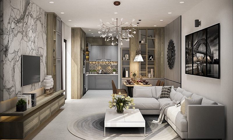 Gợi ý bố trí nội thất thông minh cho chung cư 70m²