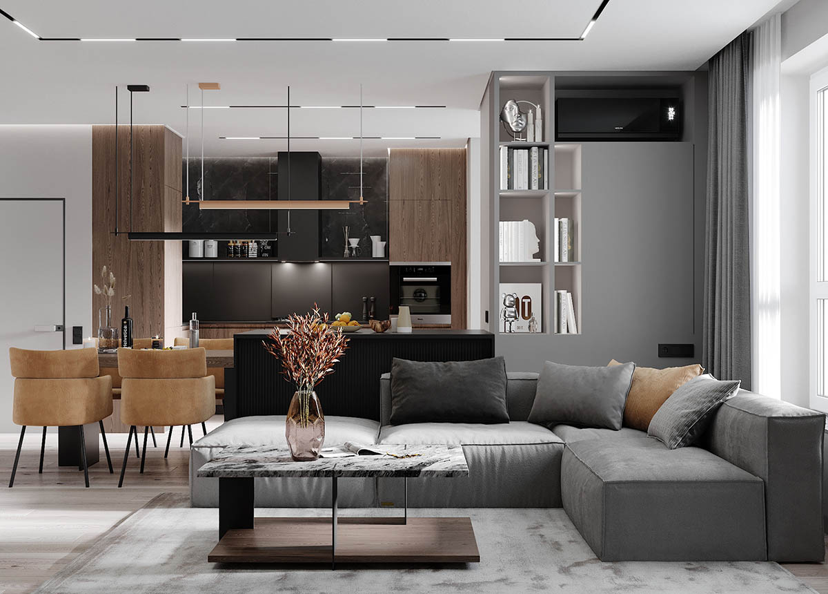 Gợi ý bố trí nội thất thông minh cho chung cư 70m²
