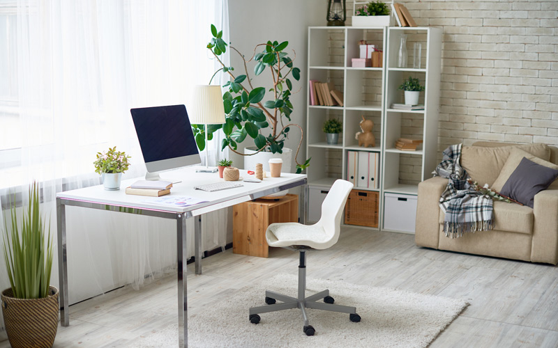 Hướng đặt bàn làm việc giúp tăng năng lượng và sự tập trung