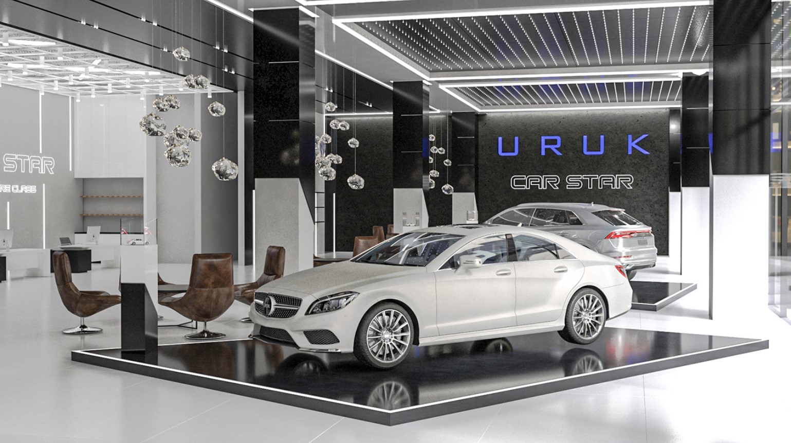 Bộ sưu tập 30+ mẫu showroom ô tô đẹp & hiện đại dẫn đầu xu hướng 2025