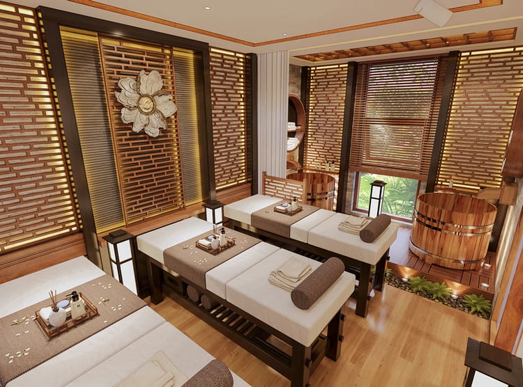 Làm mới không gian Spa với phong cách hiện đại