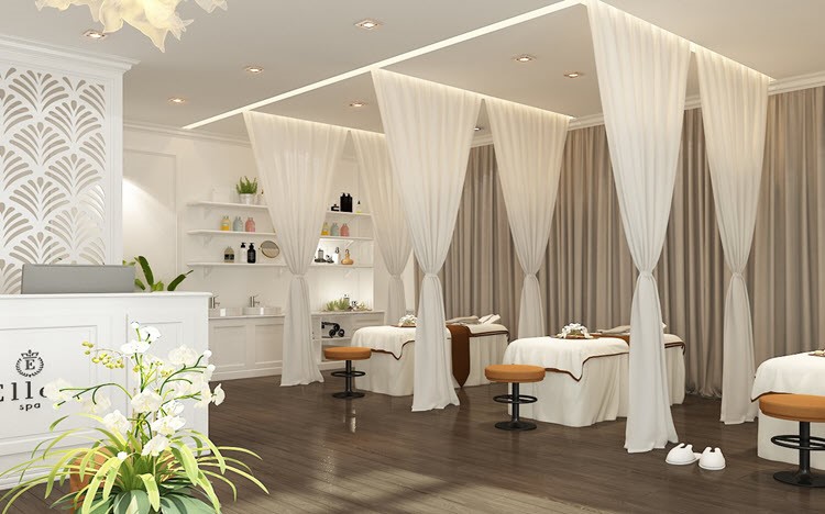 Làm mới không gian Spa với phong cách hiện đại