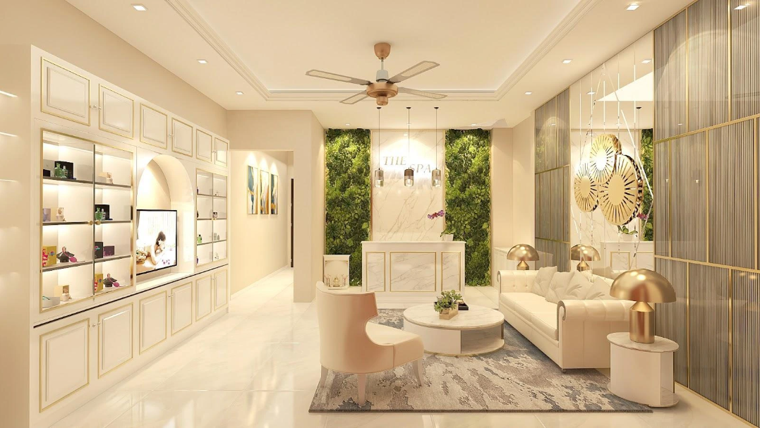 Làm mới không gian Spa với phong cách hiện đại