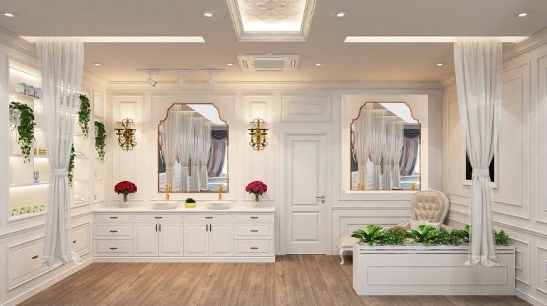 Làm mới không gian Spa với phong cách hiện đại