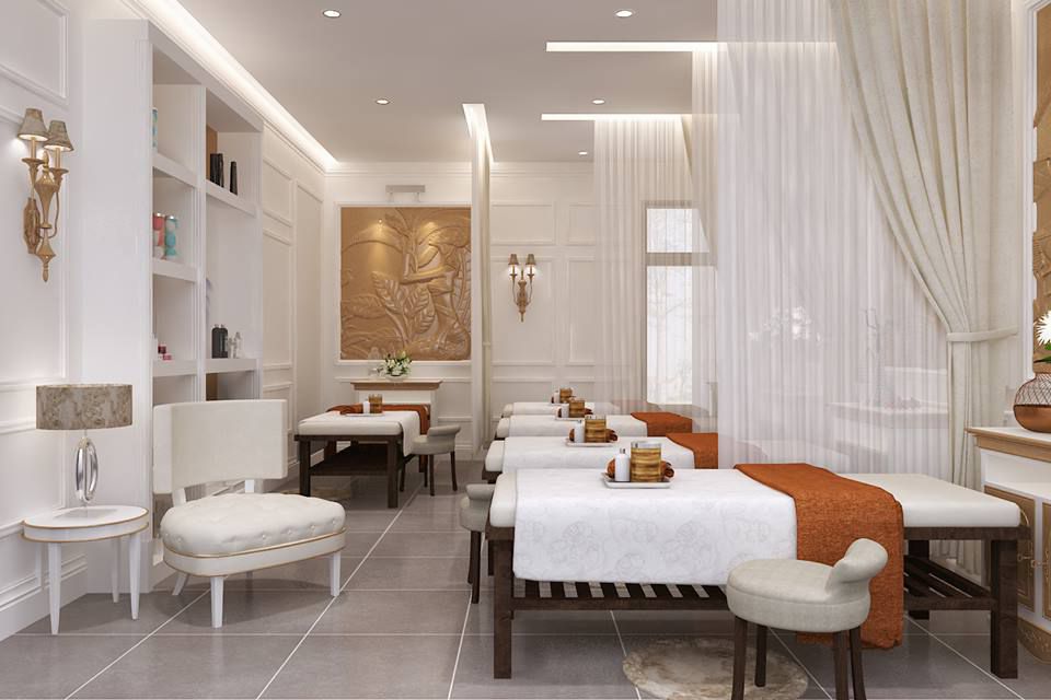 Thiết kế và hoàn thiện nội thất spa 