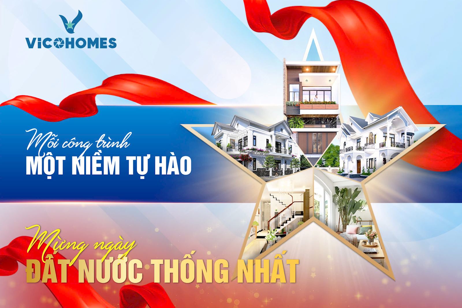 Chúc mừng Ngày Thống Nhất Đất Nước và Ngày Quốc tế Lao động