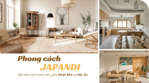 Thiết kế nội thất lại cho nhà phố 2 tầng theo phong cách Japandi