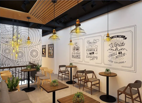 Quán cafe tông trầm, không gian lý tưởng để “sống ảo”