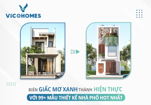 Biến giấc mơ xanh thành hiện thực với 99+ mẫu thiết kế nhà phố hot nhất