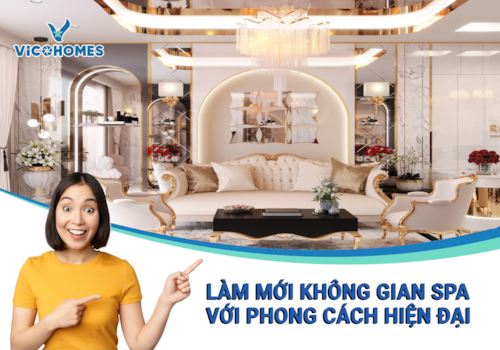 Làm mới không gian Spa với phong cách hiện đại
